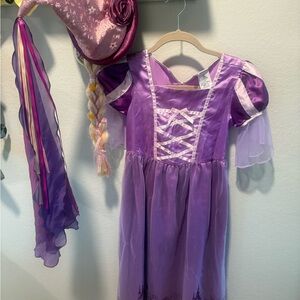 Disney Purple and Pink Rapunzel Costume for Kids